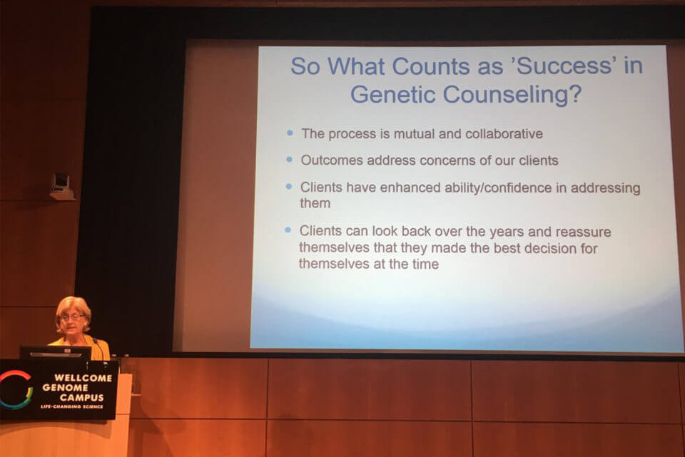 Tweet by @Genomethics - THE most fantastic summary of what Genetic Counselling should be - based on actual evidence @theAGNC #wcgc17 Barbara Biesecker