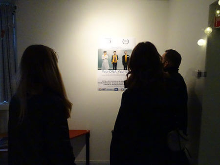 Photo of poster at Viten Film festival