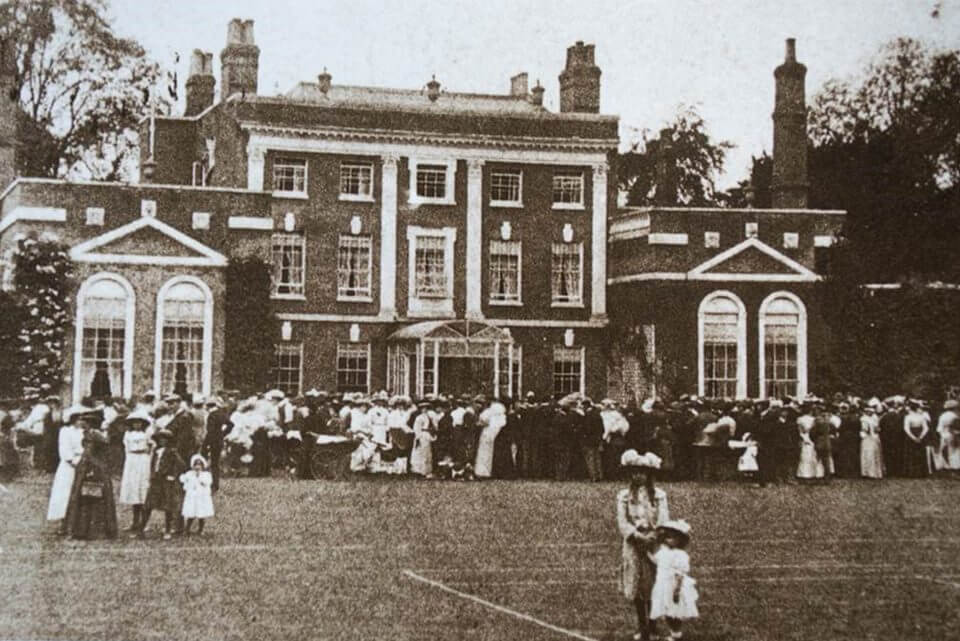 Hinxton Hall - Hinxton, Ickleton, and Duxford Flower Show at Hinxton Hall, 1909