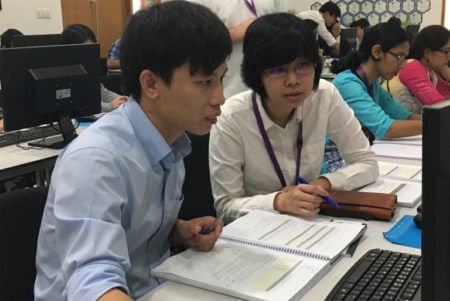 Working with Pathogen Genomes class work, Vietnam, November 2017